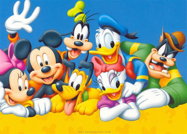 Disney Characters - Mickey Mouse March (From Walt Disney's ''Mickey ...